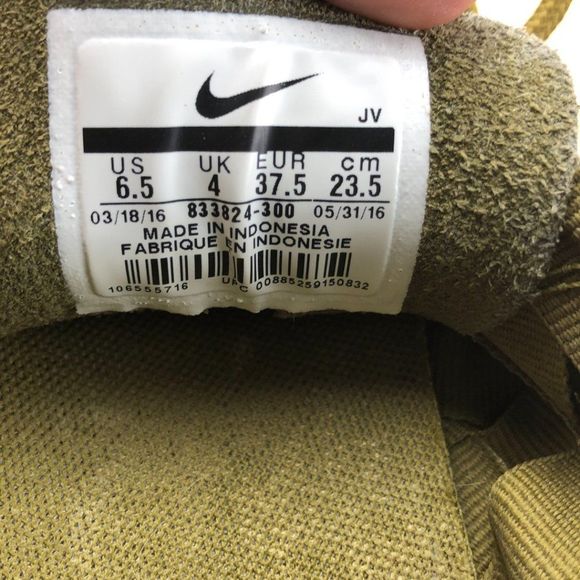 Nike Womens Juvenate Woven 833824-300 Olive Green Athletic Running Shoes US 6.5 - Picture 11 of 11